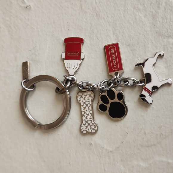 Adorable NWOT Dog Motif Key Ring or Bag Charm πΎβ€οΈπ π€ - Picture 11 of 12
